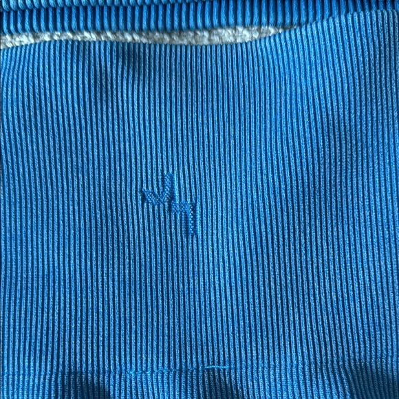 Target Blue Ribbed Workout Set - Picture 3 of 3